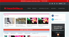 Desktop Screenshot of freeactivities.ca
